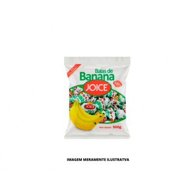BALA - JOICE - 500g - DE BANANA